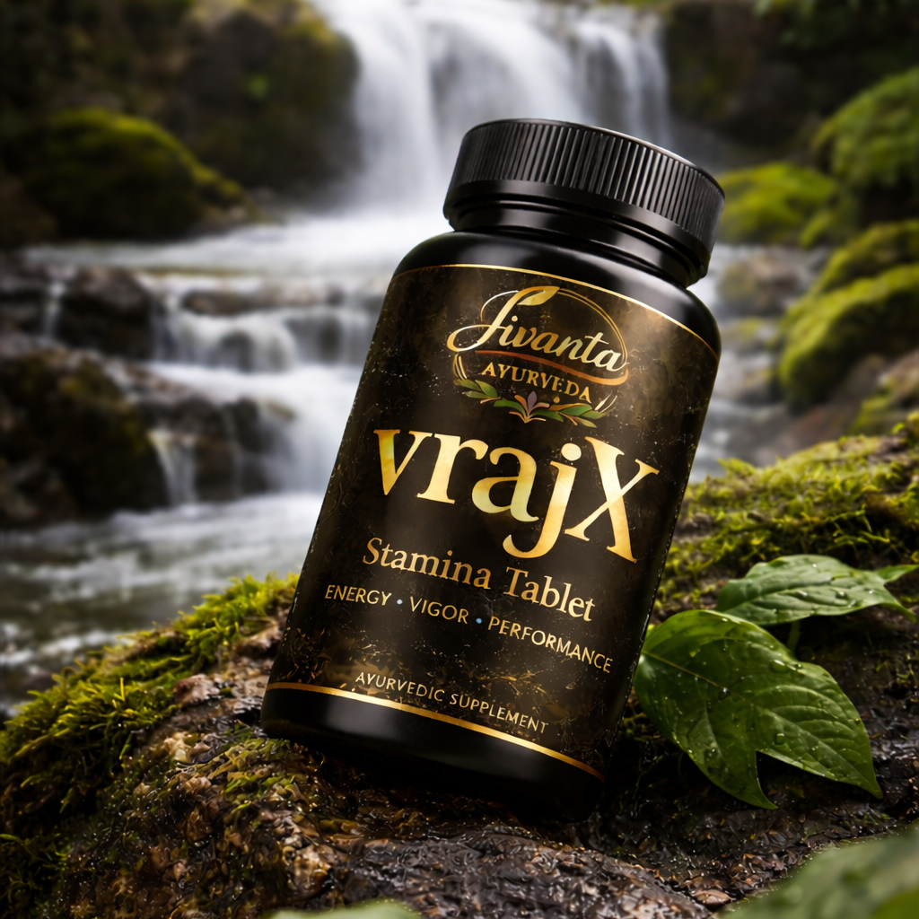 VrajX – Ayurvedic Vitality & Stamina Support Tablets