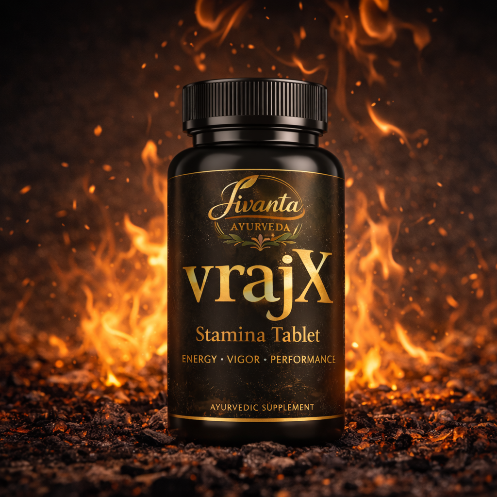 VrajX – Ayurvedic Vitality & Stamina Support Tablets